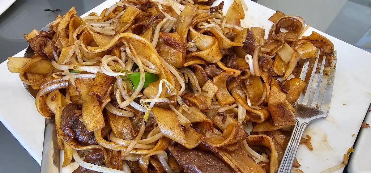 beef chow fun 干炒牛河